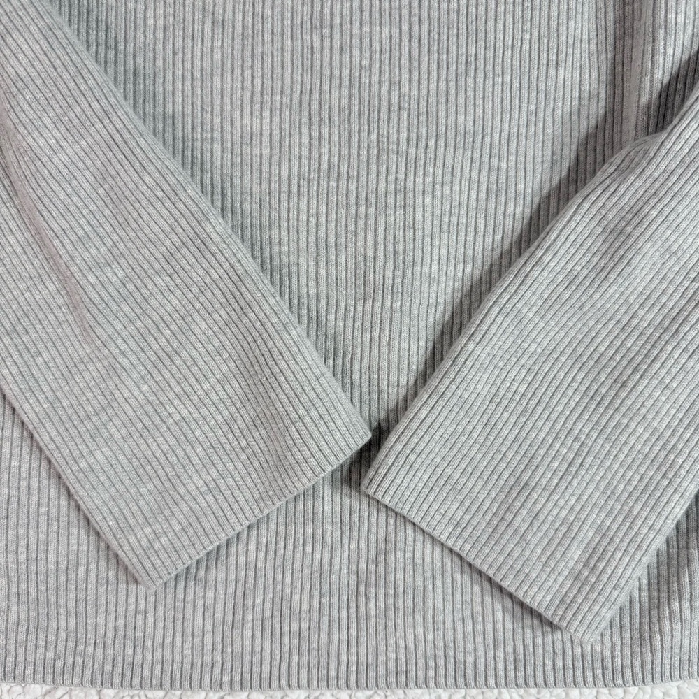 Babaton Aritzia Kitano Wool Blend Pullover Sweater Grey Size Medium – Like New - Picture 5 of 9